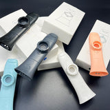 Kazoo Flute Portable Lightweight Adjustable Tone for Kids Piano Music Lovers Grey