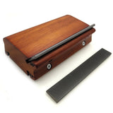 3 23 35 Degree 3 in 1 Fret File for Rounding Shaping Deburring Frets Sprouts Brown
