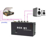 Maxbell Box M1 Phono Preamplifier Portable Amplifier for Vinyl