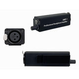 Portable Headphone Amplifier 3.5mm Headset Amplifier for Show Singing Travel