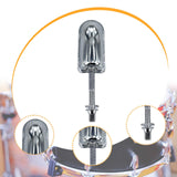Maxbell Drum Lug for Tom Drum Percussion Parts Easy Installation Snare Drum Lug Claw Style B