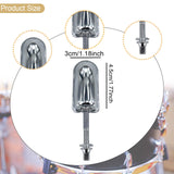 Maxbell Drum Lug for Tom Drum Percussion Parts Easy Installation Snare Drum Lug Claw Style B