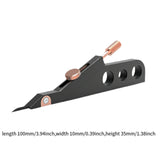 Guitar Nut Scrbe Tool Compact Mark Nut and Saddle Height for Electric Guitar