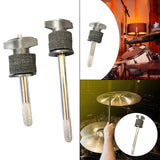 Maxbell Cymbal Stacker Wear Resistant Parts Replacement for Drum Set Bands Beginners Length 12cm