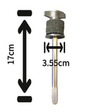 Maxbell Cymbal Stacker Wear Resistant Parts Replacement for Drum Set Bands Beginners Length 17cm
