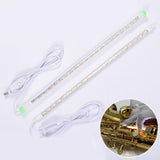 Maxbell Sax Test LED Strip Saxophone Leak Light Portable Repair Tool LED Tester Lamp With protection tube
