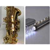 Maxbell Sax Test LED Strip Saxophone Leak Light Portable Repair Tool LED Tester Lamp With protection tube
