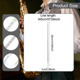 Maxbell Sax Test LED Strip Saxophone Leak Light Portable Repair Tool LED Tester Lamp With protection tube