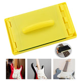 Maxbell Guitar String Cleaner Tool Utility Fretboard Cleaner for Bass Violin Ukulele Yellow