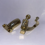 Maxbell Snare Drum Strainer with Butt Plate Gold Adjustor Butt End Steel Replacement
