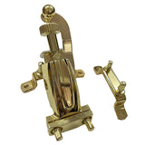 Maxbell Snare Drum Strainer with Butt Plate Gold Adjustor Butt End Steel Replacement