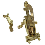 Maxbell Snare Drum Strainer with Butt Plate Gold Adjustor Butt End Steel Replacement