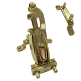 Maxbell Snare Drum Strainer with Butt Plate Gold Adjustor Butt End Steel Replacement