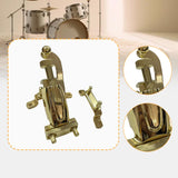 Maxbell Snare Drum Strainer with Butt Plate Gold Adjustor Butt End Steel Replacement