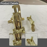 Maxbell Snare Drum Strainer with Butt Plate Gold Adjustor Butt End Steel Replacement