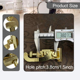 Maxbell Snare Drum Strainer with Butt Plate Gold Adjustor Butt End Steel Replacement