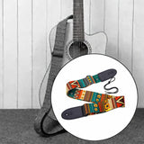 Maxbell Guitar Strap Adjustable Shoulder Strap for Electric Guitars Acoustic Guitars Multicolor