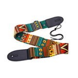 Maxbell Guitar Strap Adjustable Shoulder Strap for Electric Guitars Acoustic Guitars Multicolor