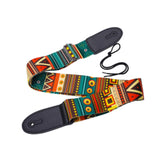Maxbell Guitar Strap Adjustable Shoulder Strap for Electric Guitars Acoustic Guitars Multicolor
