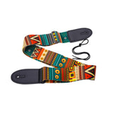 Maxbell Guitar Strap Adjustable Shoulder Strap for Electric Guitars Acoustic Guitars Multicolor