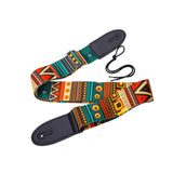 Maxbell Guitar Strap Adjustable Shoulder Strap for Electric Guitars Acoustic Guitars Multicolor
