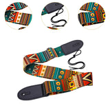 Maxbell Guitar Strap Adjustable Shoulder Strap for Electric Guitars Acoustic Guitars Multicolor