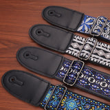 Maxbell Guitar Strap Adjustable Shoulder Strap for Electric Guitars Acoustic Guitars Multicolor