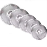 Maxbell 5x Low Volume Cymbals Set Weak Good Sound Quality for Drum Set Quiet Cymbals