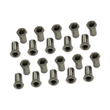 Maxbell 20 Pieces Drum Mounting Screws Nut Easy to Install Study Practical Accessory Hexagonal