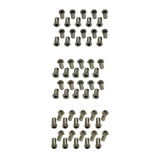 Maxbell 20 Pieces Drum Mounting Screws Nut Easy to Install Study Practical Accessory Hexagonal