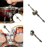Maxbell Drum Lug Hardware Sturdy Connector Practical Exchange Fitting Drum Accessory Two Way
