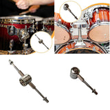 Maxbell Drum Lug Hardware Sturdy Connector Practical Exchange Fitting Drum Accessory Two Way