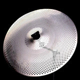 Maxbell 4 Pieces Low Volume Cymbals Pack for Music Room Drummer Practicing Beginners