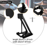 Maxbell Bass Drum Practice Pad Foldable High Density Rubber Convenience for Training