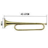 Maxbell B Flat Trumpet Music Instrument Brass Instrument for Band Professionals
