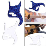 Maxbell Guitar Pickguard Repairing Trendy Portable with Pickup Hole Scratch Plate Blue