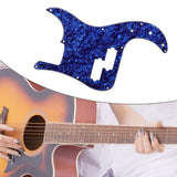 Maxbell Guitar Pickguard Repairing Trendy Portable with Pickup Hole Scratch Plate Blue