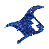 Maxbell Guitar Pickguard Repairing Trendy Portable with Pickup Hole Scratch Plate Blue