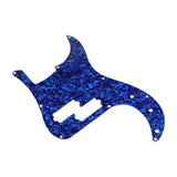 Maxbell Guitar Pickguard Repairing Trendy Portable with Pickup Hole Scratch Plate Blue