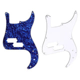 Maxbell Guitar Pickguard Repairing Trendy Portable with Pickup Hole Scratch Plate Blue