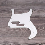 Maxbell Guitar Pickguard Repairing Trendy Portable with Pickup Hole Scratch Plate White