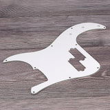 Maxbell Guitar Pickguard Repairing Trendy Portable with Pickup Hole Scratch Plate White