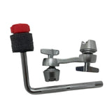 Maxbell Drum Set Mounting Clamp Easily Cymbal Arm for Drummers Artist Orchestra Red