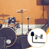 Maxbell Drum Set Mounting Clamp Easily Cymbal Arm for Drummers Artist Orchestra Blue
