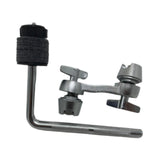 Maxbell Drum Set Mounting Clamp Easily Cymbal Arm for Drummers Artist Orchestra Black