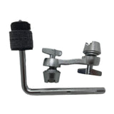 Maxbell Drum Set Mounting Clamp Easily Cymbal Arm for Drummers Artist Orchestra Black