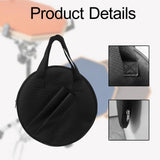 Maxbell Dumb Drum Bag 12 inch with Zipper Holder for Beginner Music Enthusiast Pouch
