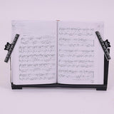 Maxbell Electronic Keyboard Music Stand Compact Sheet Stand for Gifts Piano Practice With four color clips