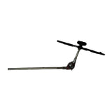Maxbell Multi Microphone Holder Display Stand Tray for KTV Office Wired and Wireless with Long Clip Rod