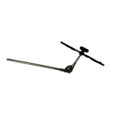 Maxbell Multi Microphone Holder Display Stand Tray for KTV Office Wired and Wireless with Long Clip Rod